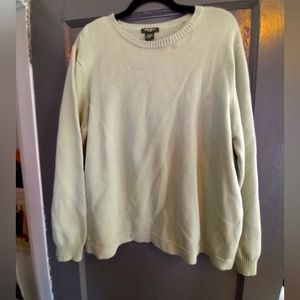 Pastel green Eddie Bauer long sleeve xxl sweater cotton